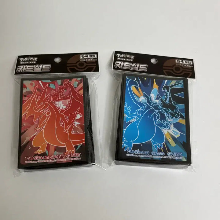 [BUNJANG] Pokemon Card Game: Mega Charizard X &amp; Y Premium Card Sleeves Set / 포켓몬 카드 실드 프리미엄 메가 리자몽 X,Y