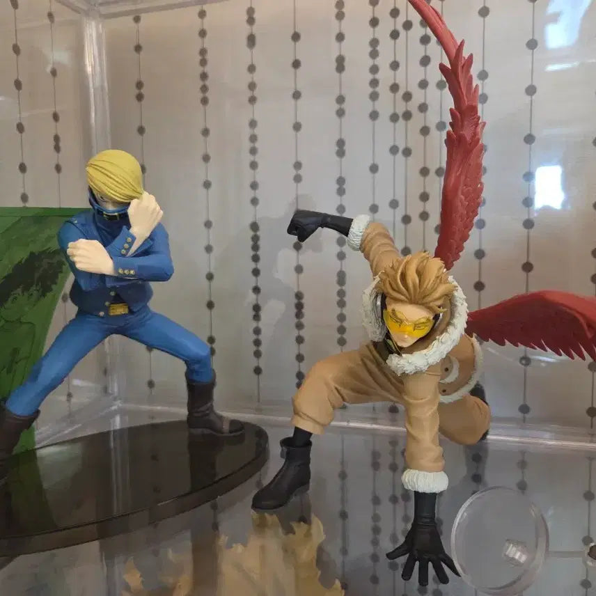 [BUNJANG] My Hero Academia Hawks &amp; Best Jeanist Figure Set / 나의히어로아카데미아 호크스 베스트 지니스트 피규어