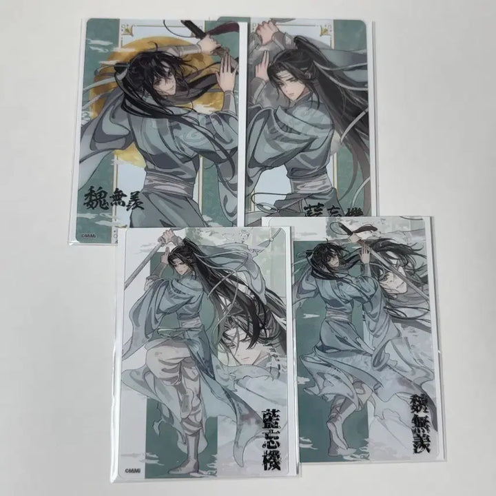 [BUNJANG] The Founder of Diabolism (MDZS) Official Teahouse Clear Card Bundle Set / 마도조사 월하청영 공식 찻집 클리어 카드 일괄