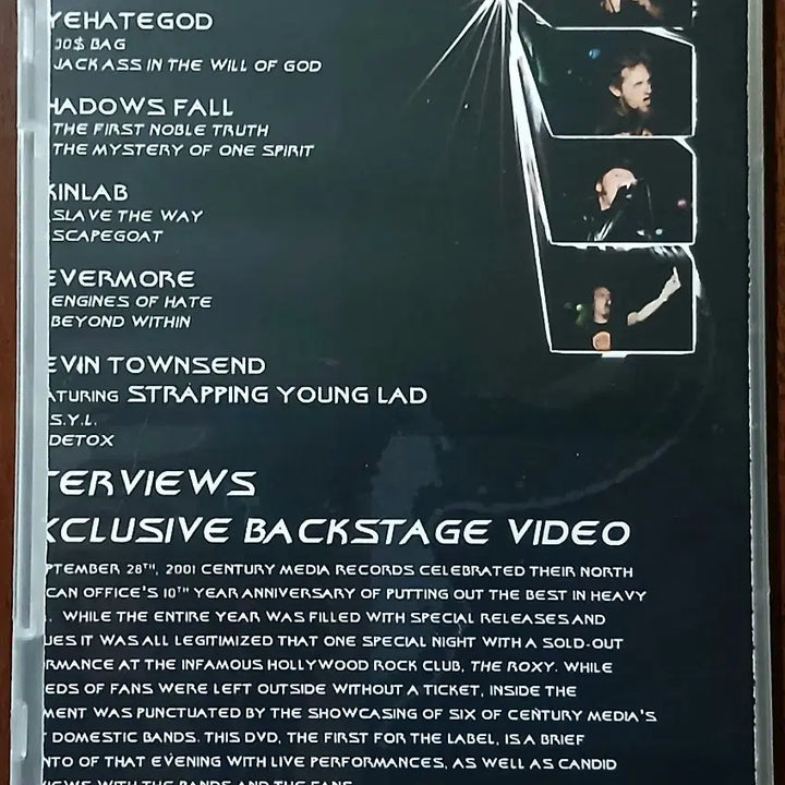 [BUNJANG] Century Media 10th Anniversary Party Live Performance DVD / DVD 메탈 센츄리 미디어 10주년 기념 파티 라이브공연