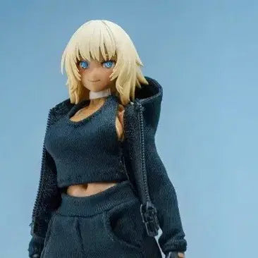 [BUNJANG] 1/12 Scale Female Body Training Wear Top Set / 1/12 걸프라, 여성바디용 트레이닝복 상의 세트