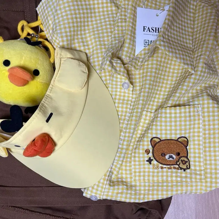 [BUNJANG] Rilakkuma &amp; Kiiroitori Clothing Bundle Set / 일괄 리락쿠마, 키이로리토리 옷 판매