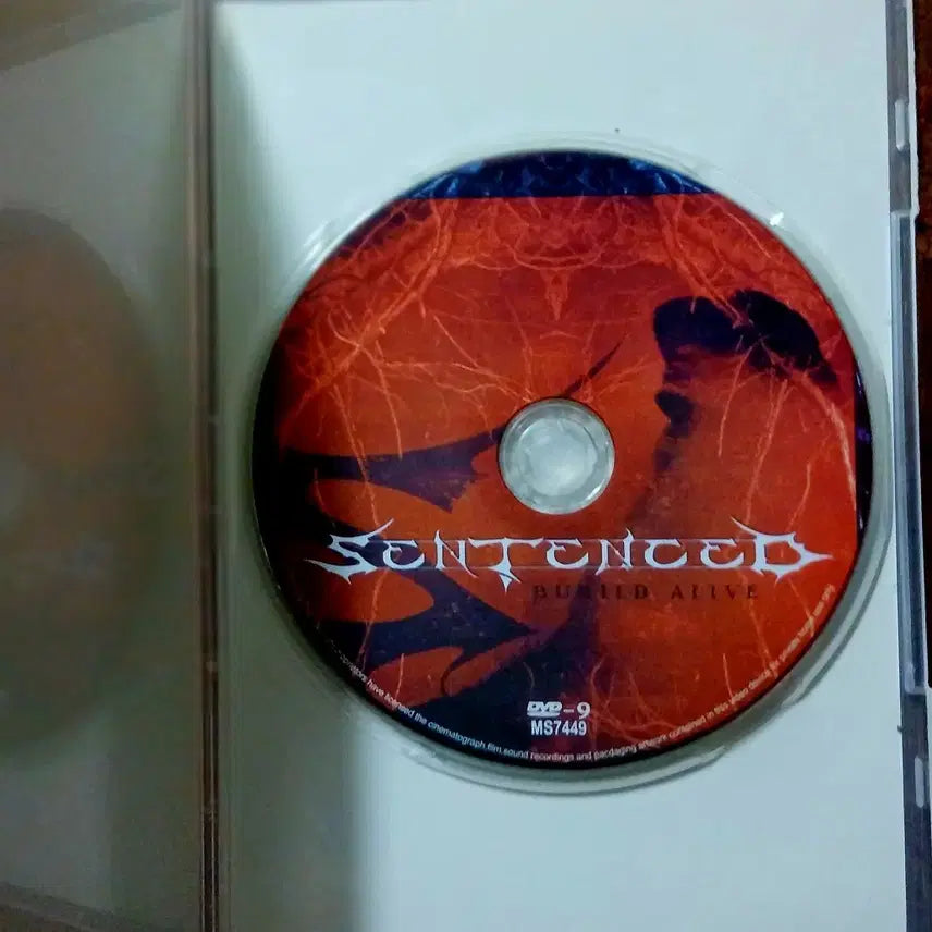 [BUNJANG] Sentenced Buried Alive DVD / DVD 메탈밴드 Sentenced의 &