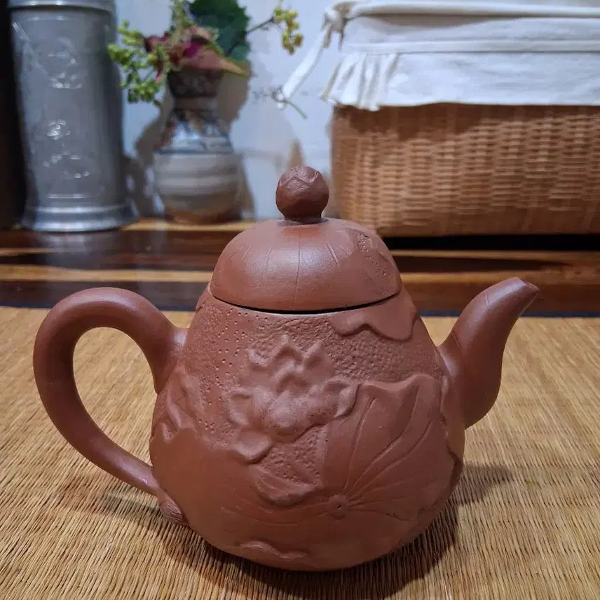 [BUNJANG] Antique Handmade Zisha Teapot / 오래된 골동 수공의 자사호
