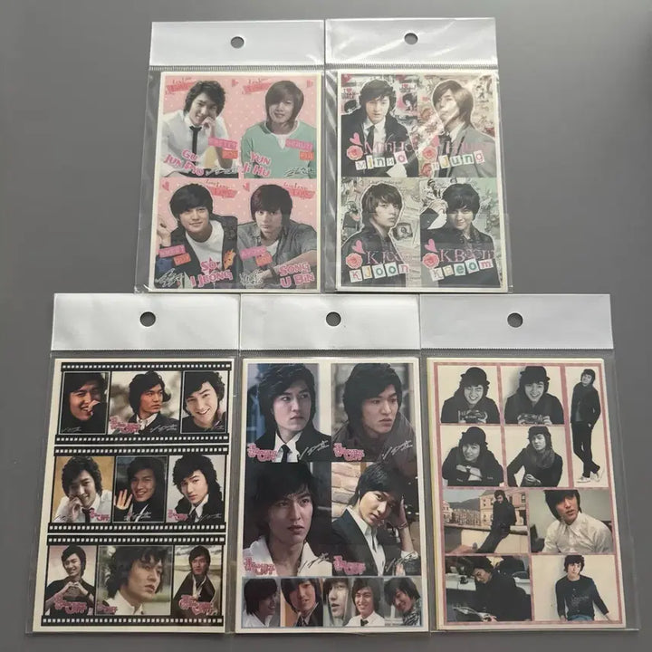 [BUNJANG] Boys Over Flowers (Goo Jun Pyo / F4) Vintage Stickers Set / 응답하라2009 [고전문구] 꽃보다남자 비공굿 스티커 옛날문구
