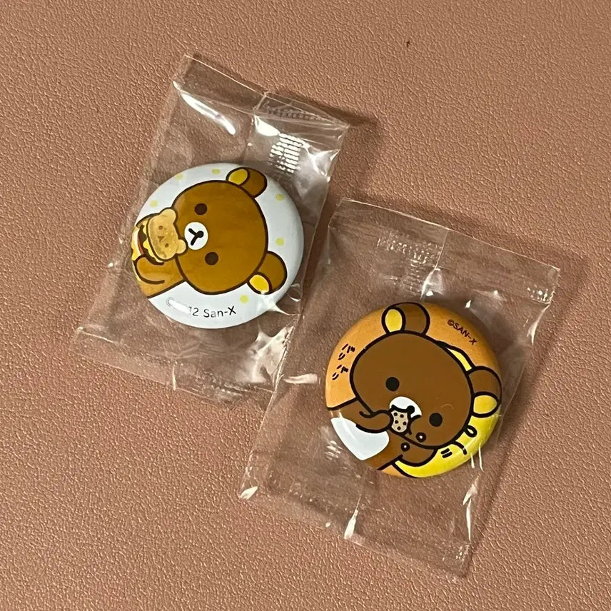 [BUNJANG] Rilakkuma Classic Mini Can Badge Bundle Set / 리락쿠마 고전 미니 캔뱃지 일괄