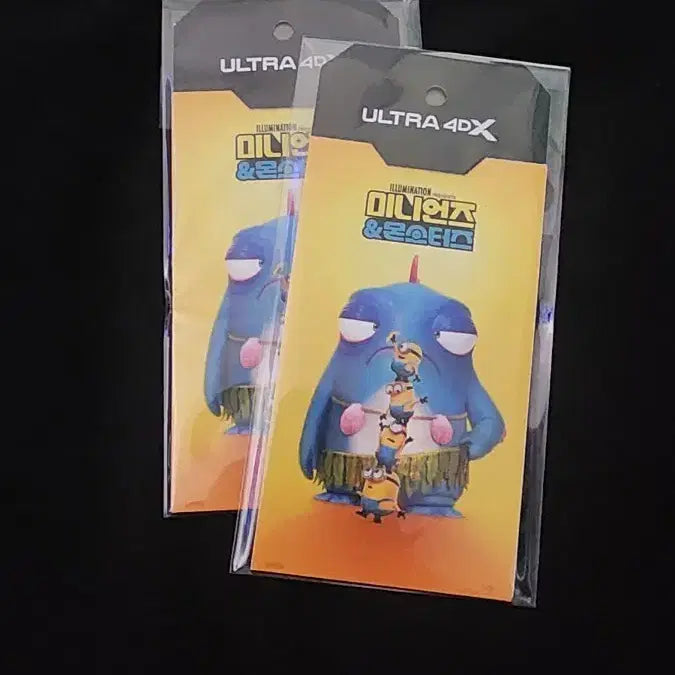 [BUNJANG] Minions &amp; Monsters 4DX Sticker / 미니언즈 몬스터즈 4dx 라벨