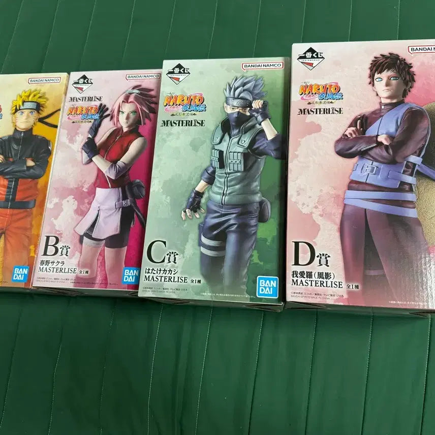[BUNJANG] Naruto Ichiban Kuji Prize A, B, C, D Figures Set / (택포 21.5 세트) 나루토 제일복 A상, B상, C상, D상 피규어 4종