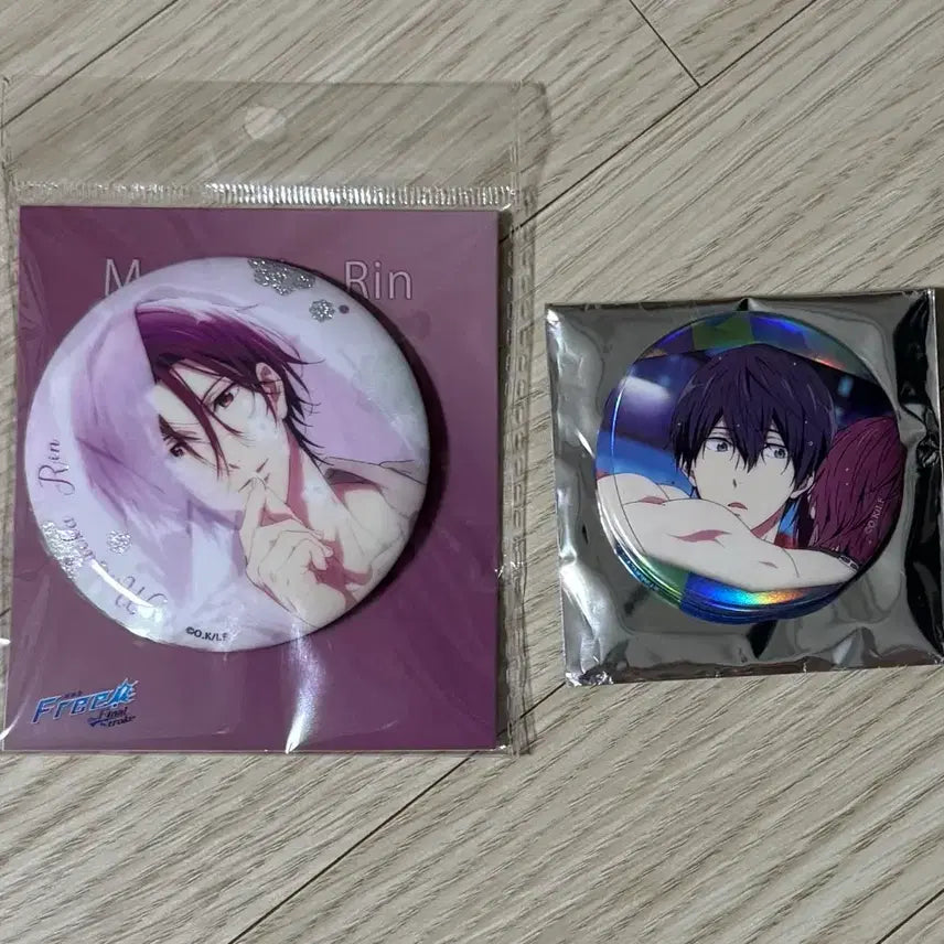 [BUNJANG] Free! Haruka Rin Magnet Can Badge Bundle Set / 프리! free! 하루카 린 마그넷 캔뱃지 일괄 양도