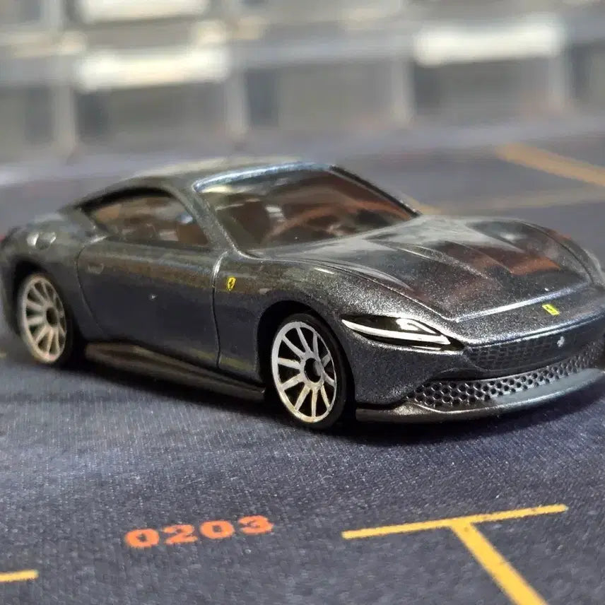 [BUNJANG] Tomica Ferrari Roma Custom Wheel Die-cast Car / 토미카 페라리 로마 휠커스텀 판매 // 핫휠 미니지티