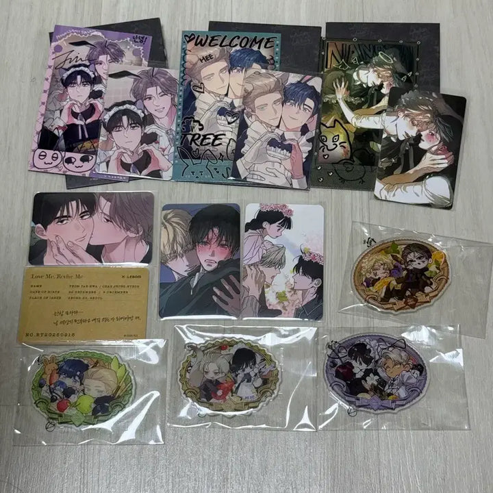 [BUNJANG] Le Bonbon Cafe Salon de Bon Magnet Photo Pack Entrance Benefit Photocard Bundle Set / 레봄카페 살롱드르봉 일괄 마그넷 포토팩 입장특전 특전포카