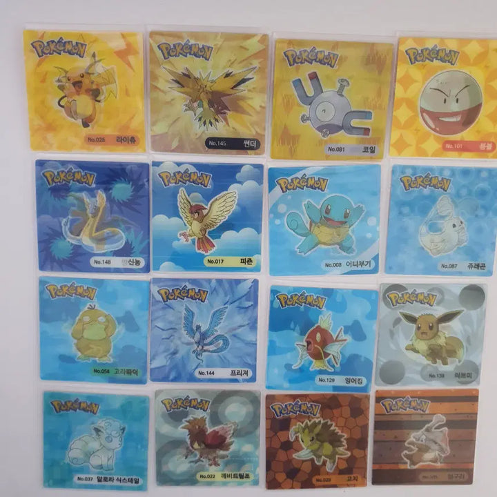 [BUNJANG] Pokemon Lenticular Card Bundle Set (29 Cards) / 포켓몬김 렌티큘러 일괄 판매