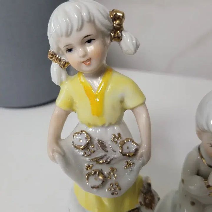 [BUNJANG] Vintage Figurine Doll Set (2 Items) / 빈티지 피겨린 인형 세트 2점 일괄판매