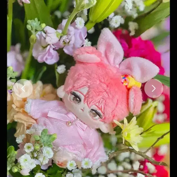 [BUNJANG] 10cm Doll Clothes - Sky Blue &amp; Strawberry / 10cm 인형옷 국내옷장 뽀작분내 원가이하 양도