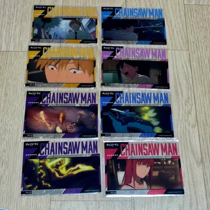 [BUNJANG] Chainsaw Man Character Card Full Set / 체인소 맨 카드  풀셋