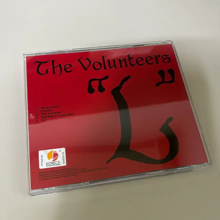 [BUNJANG] The Volunteers L Unsealed CD / 더 발룬티어스 L 개봉 CD