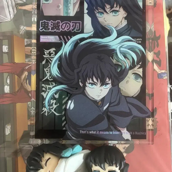 [BUNJANG] Demon Slayer: Kimetsu no Yaiba Muichiro Tokito Onemutan Acrylic Stand Bundle Set / 귀멸의 칼날 무이치로 오네무탄 아크릴 스탠드 일괄판매