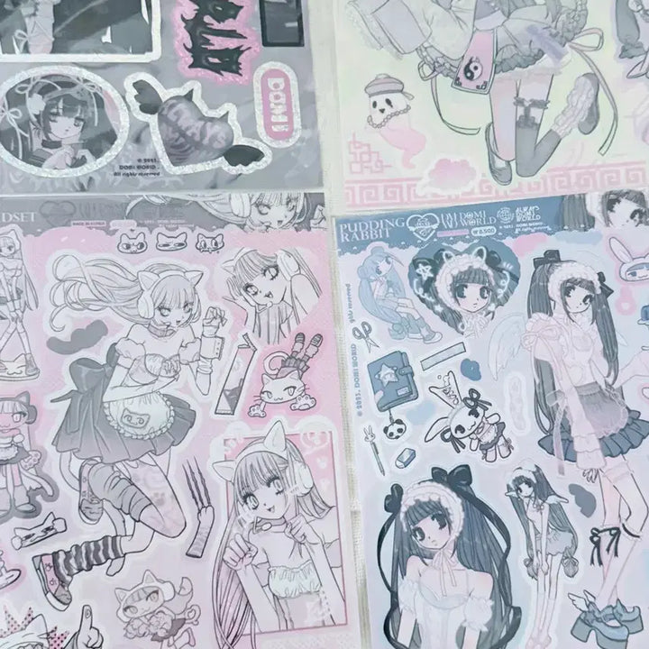 [BUNJANG] Domi World Sticker Set / Domi 도미월드 스티커 세트판매
