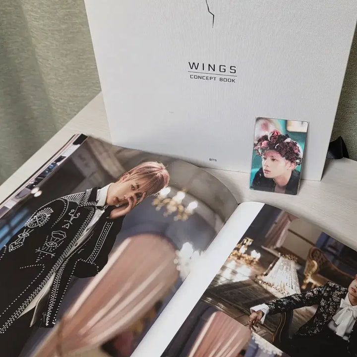 [BUNJANG] BTS WINGS Concept Book + Bundle Set Photocard / [일괄] BTS WINGS 콘셉트북 + 포토카드