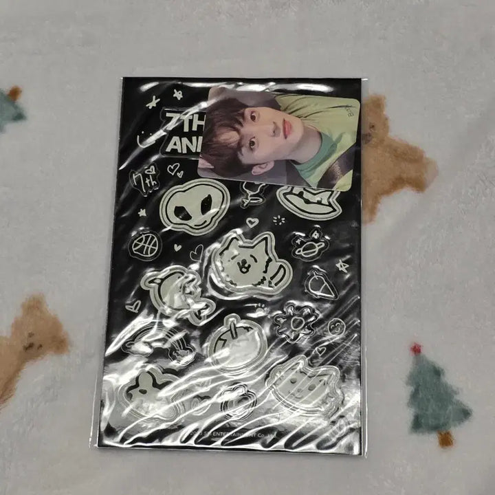 [BUNJANG] NCT Mark Dream Glow-in-the-Dark Sticker Photocard (Sealed) / 마크 엔시티 nct 127 드림 야광스티커 미개봉 새상품 포카 포토카드