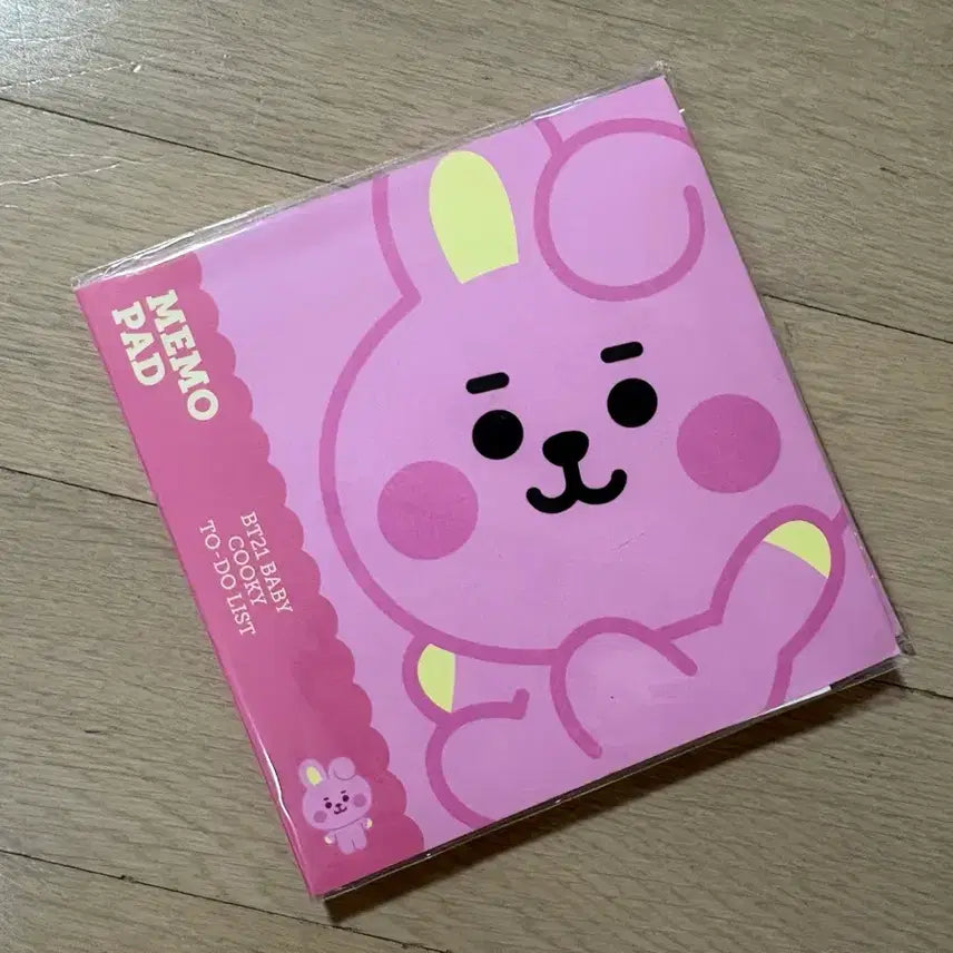 [BUNJANG] BT21 COOKY Sticky Memo Pad / bt21 쿠키 스티키메모패드 포스트잇