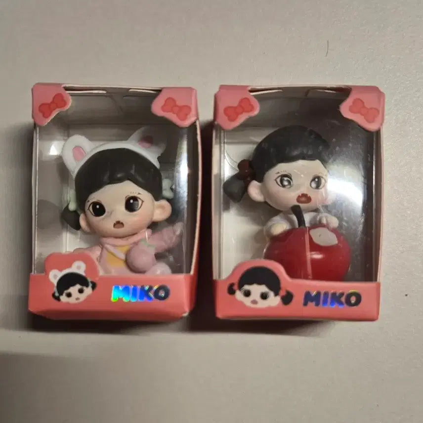 [BUNJANG] Miko Rice Grain Figure 2 Types Bundle Set / 미코 쌀알피규어 2종 일괄