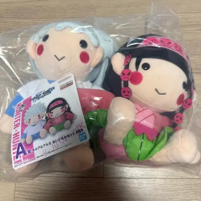 [BUNJANG] Hunter x Hunter Ichiban Kuji Prize A Killua &amp; Alluka Figure / (미개봉)제일복권 헌터헌터 A상 키르아&amp;아르카 새상품