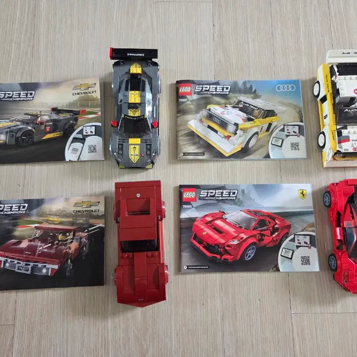 [BUNJANG] LEGO Speed Champions Vehicle Set - 4 Types / 레고 스피드 챔피언 차량 세트 4종