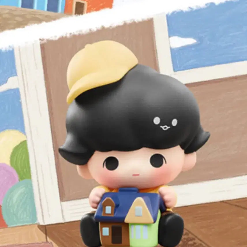 [BUNJANG] Pop Mart Dimoo World Pixar Russell + Russell Popbean Set / 팝마트 디무 월드 픽사 러셀 + 러셀팝빈 세트