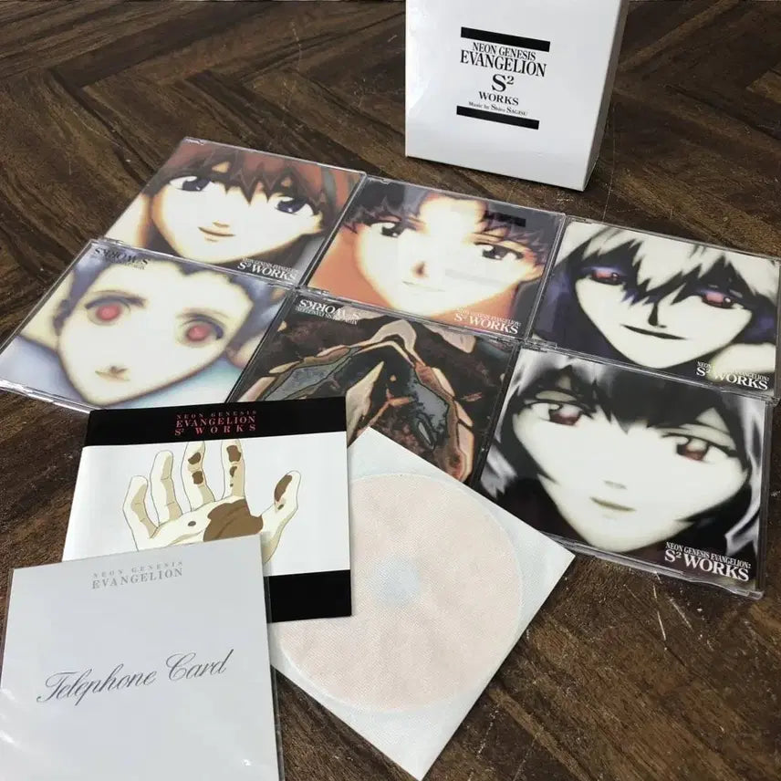 [BUNJANG] Neon Genesis Evangelion CD 7-Set / 희귀/고전)신세기 에반게리온 CD 7종 풀세트 판매