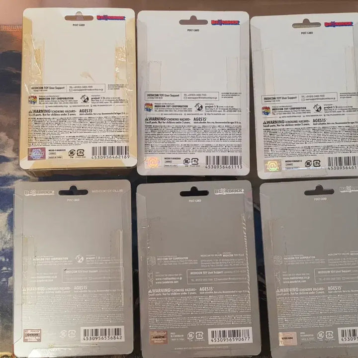 [BUNJANG] Bearbrick Irregular Wedding 6 Types Set / 베어브릭 비정규 웨딩 6종 세트