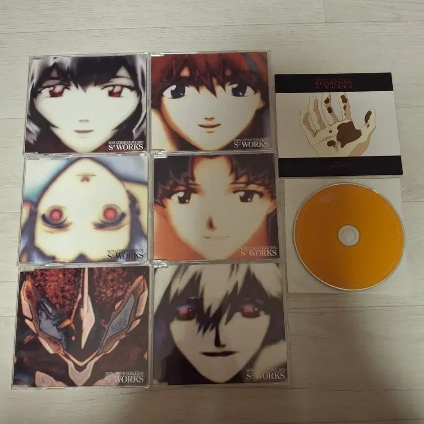 [BUNJANG] Neon Genesis Evangelion Rare Classic BGM CD 7-Type Set / 희귀/고전)신세기 에반게리온 bgm cd 7종 판매합니다