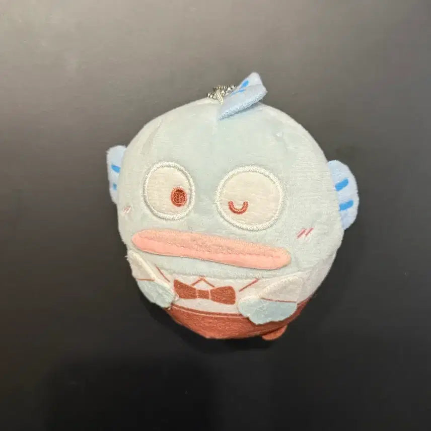 [BUNJANG] Sanrio Hangyodon Shirt Suit Plush Keychain Mascot / 산리오 한교동 셔츠양복 인형 키링 마스코트