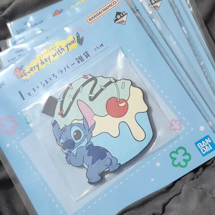 [BUNJANG] Stitch Ichiban Kuji Prize I Rubber Coaster / 스티치 쿠지 I상 러버코스터