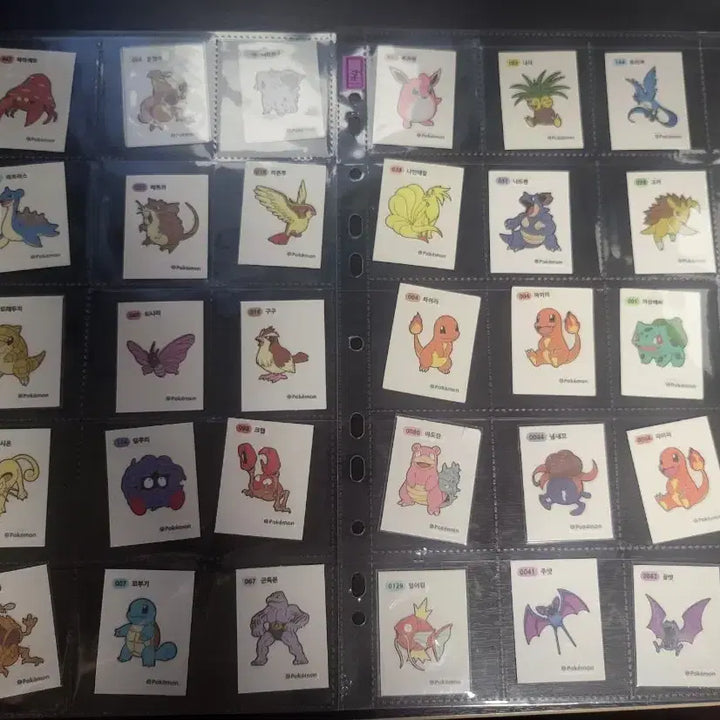 [BUNJANG] Pokemon Ddeokbokki Stickers Bundle (Mega x3 + Regular x340) / 포켓몬 메가띠부씰3장+ 일반띠부씰 약340장(추가)