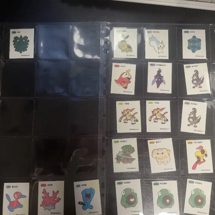 [BUNJANG] Pokemon Ddeokbokki Stickers Bundle (Mega x3 + Regular x340) / 포켓몬 메가띠부씰3장+ 일반띠부씰 약340장(추가)