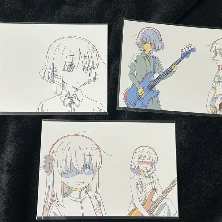 [BUNJANG] Bocchi the Rock! Yamada Ryō &amp; Gotō Hitori Original Art Postcard Bundle Set / 봇치더락 봇치더록 야마다 료 고토 히토리 원화 엽서 일괄