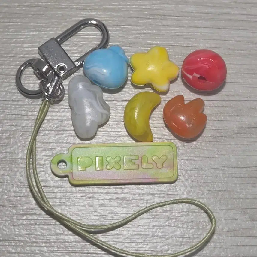 [BUNJANG]  잠뜰 TV Pixelly DIY Keychain / 잠뜰 tv 픽셀리 DIY 키링 잠뜰 각별 라더