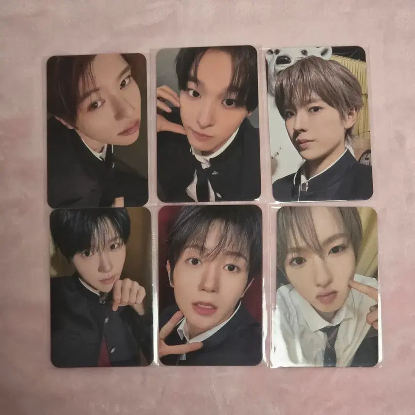 [BUNJANG] NCT WISH MumoShop A Benefit Set (Sion, Riku, Yushi, Jaehee, Ryo, Sakuya) Photocard Bundle Set / SET/미개봉) 엔시티위시 무모샵 A특전 세트 일괄 (시온 리쿠 유우시 재희 료 사쿠야)