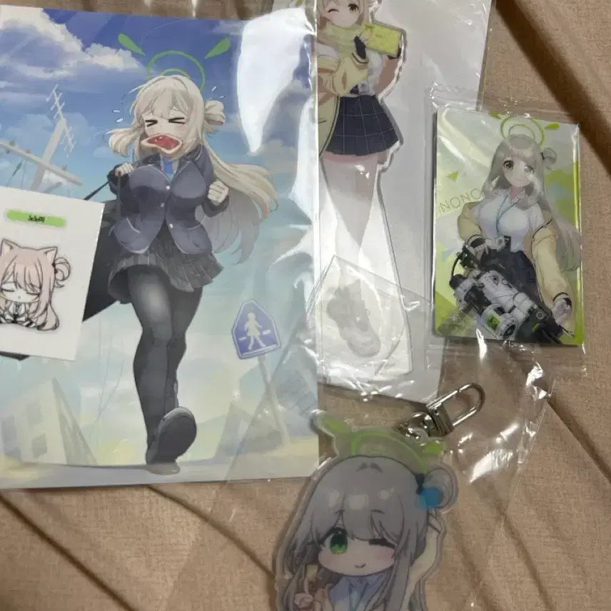 [BUNJANG] Blue Archive Nonomi Official/Unofficial Bundle Set / 블루아카이브 노노미 공식/비공식 일괄