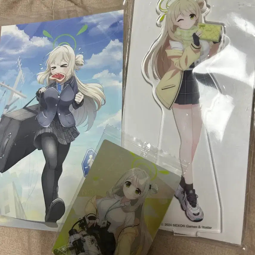 [BUNJANG] Blue Archive Nonomi Official/Unofficial Bundle Set / 블루아카이브 노노미 공식/비공식 일괄
