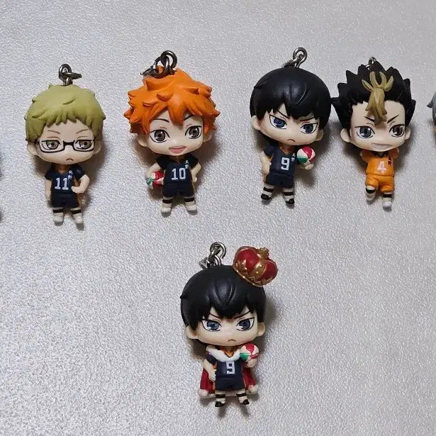 [BUNJANG] Haikyuu!! Karakore 2nd Edition Full Set with Crown Kageyama / 하이큐 카라코레 2탄 8종+왕관 카게야마 일괄 팝니다