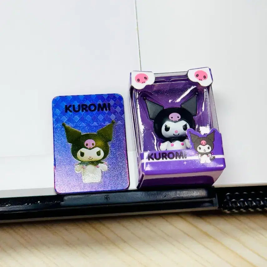 [BUNJANG] Kuromi Rice Grain Figure / 쿠로미 쌀알피규어