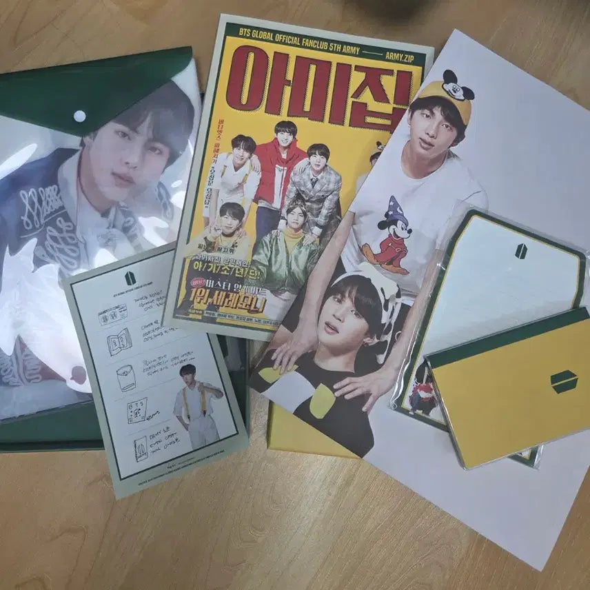 [BUNJANG] BTS 5th ARMY Fanclub Kit ARMY ZIP / 방탄 5기 아미 팬클럽 키트 아미집