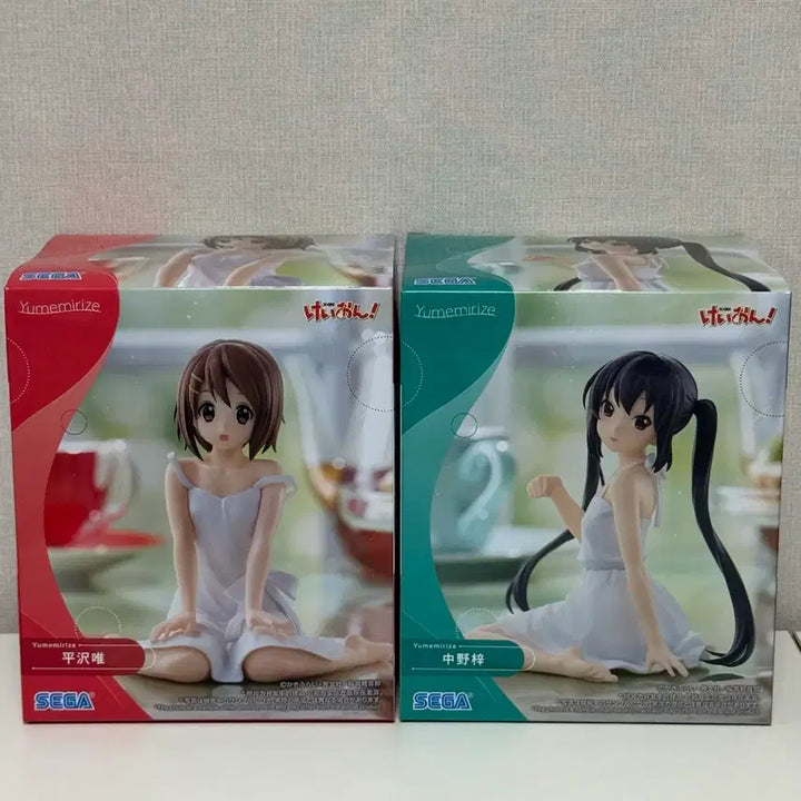 [BUNJANG] Sega K-On! Yumemiruize Figures Yui, Azusa Set (Sealed, Bundle) / (미개봉,일괄)세가 케이온 유메미리즈 피규어 유이, 아즈사 세트