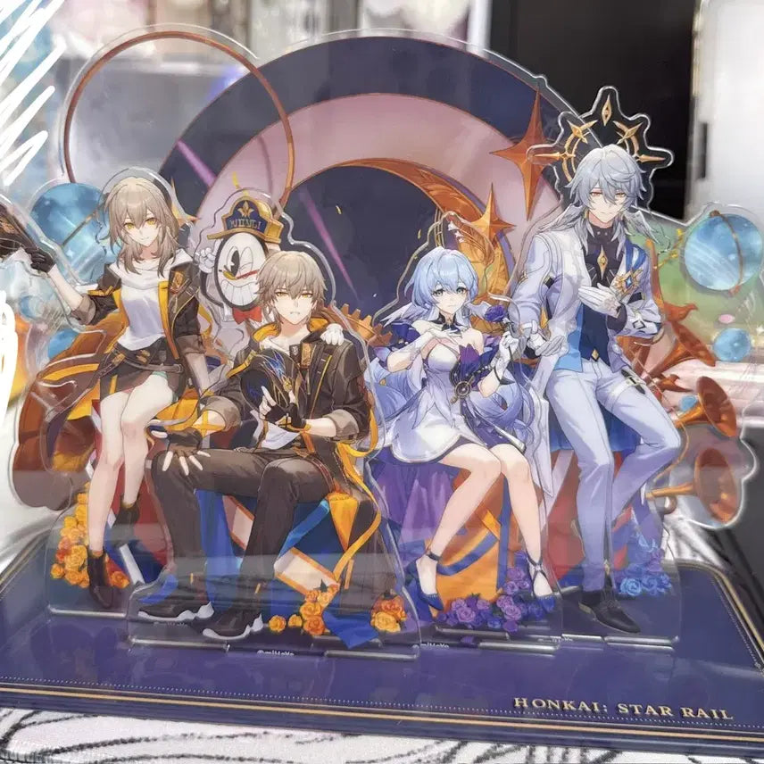 [BUNJANG] HoYoverse Diorama Acrylic Standee Trailblazer Stelle Caelus Sunday Robin / 호요랜드 디오라마 아크릴 개척자 스텔레 카일루스 선데이 로빈