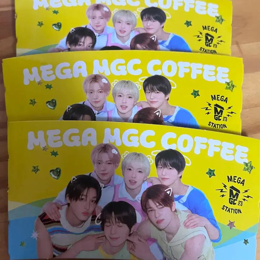 [BUNJANG] NCT WISH Mega Coffee Cup Holder Bundle Set / 메가커피 엔시티위시 컵홀더 일괄
