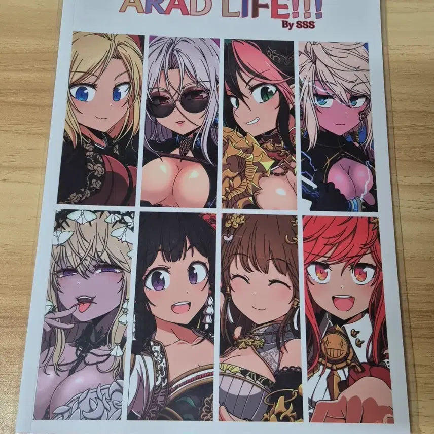 [BUNJANG] Dungeon &amp; Fighter Arad Life Artbook by SSS Artist / 던전앤파이터 던파 sss작가 아라드 라이프 회지