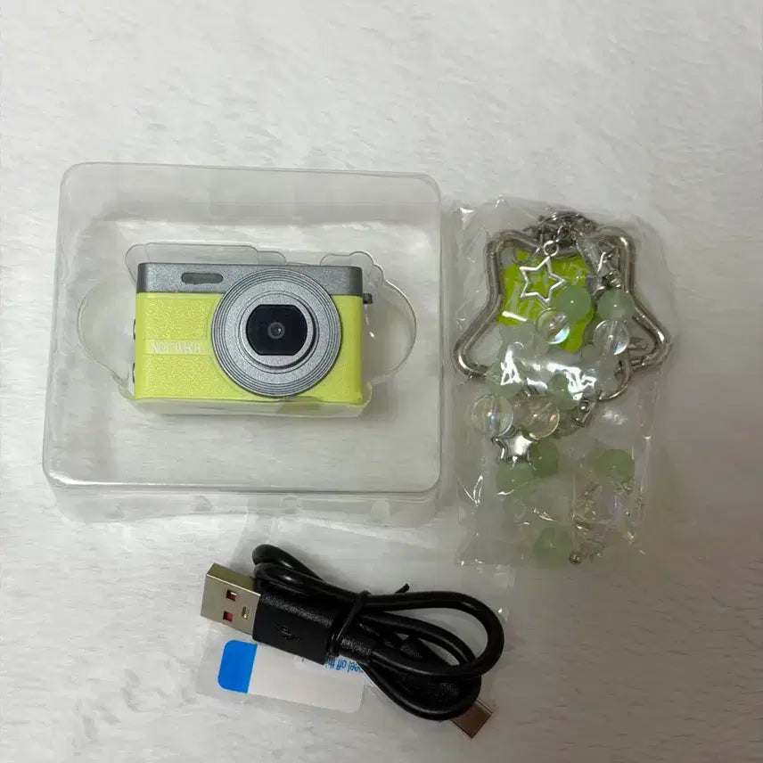 [BUNJANG] NCT WISH 2nd Anniversary MD Micro Camera Keyring + Riku Photocard / 엔시티위시 2주년 엠디 마이크로카메라 리쿠 포카 원가 양도