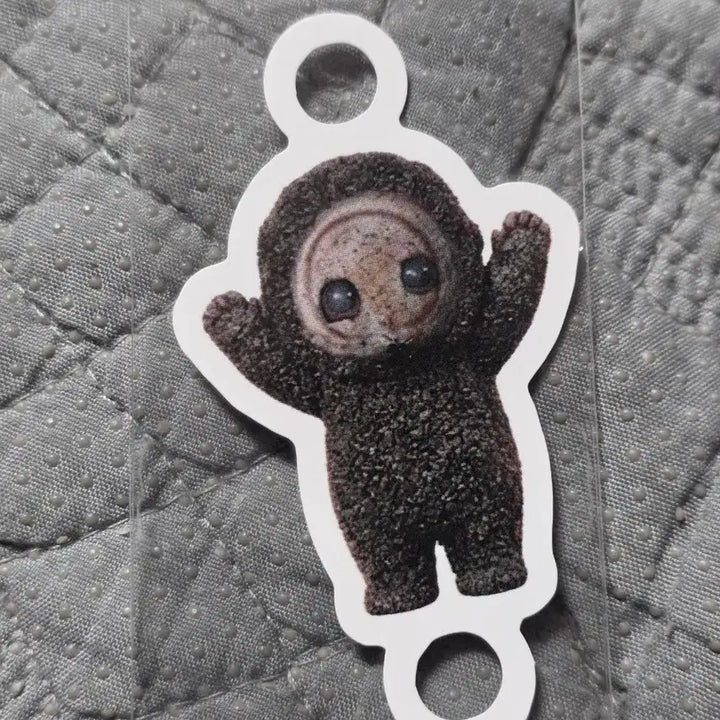 [BUNJANG] Donggung Kkeomeoksali Doll + Stickers / 동궁 꺼먹살이 인형 팔아요 + 스티커